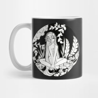 resting in the forest Mug